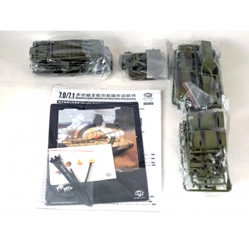 Ferngesteuerter Panzer ASG/IR/Sound/Rauch 1:16 Russland T-72 RTR 2,4Ghz - Heng Long 3939-1U (S)